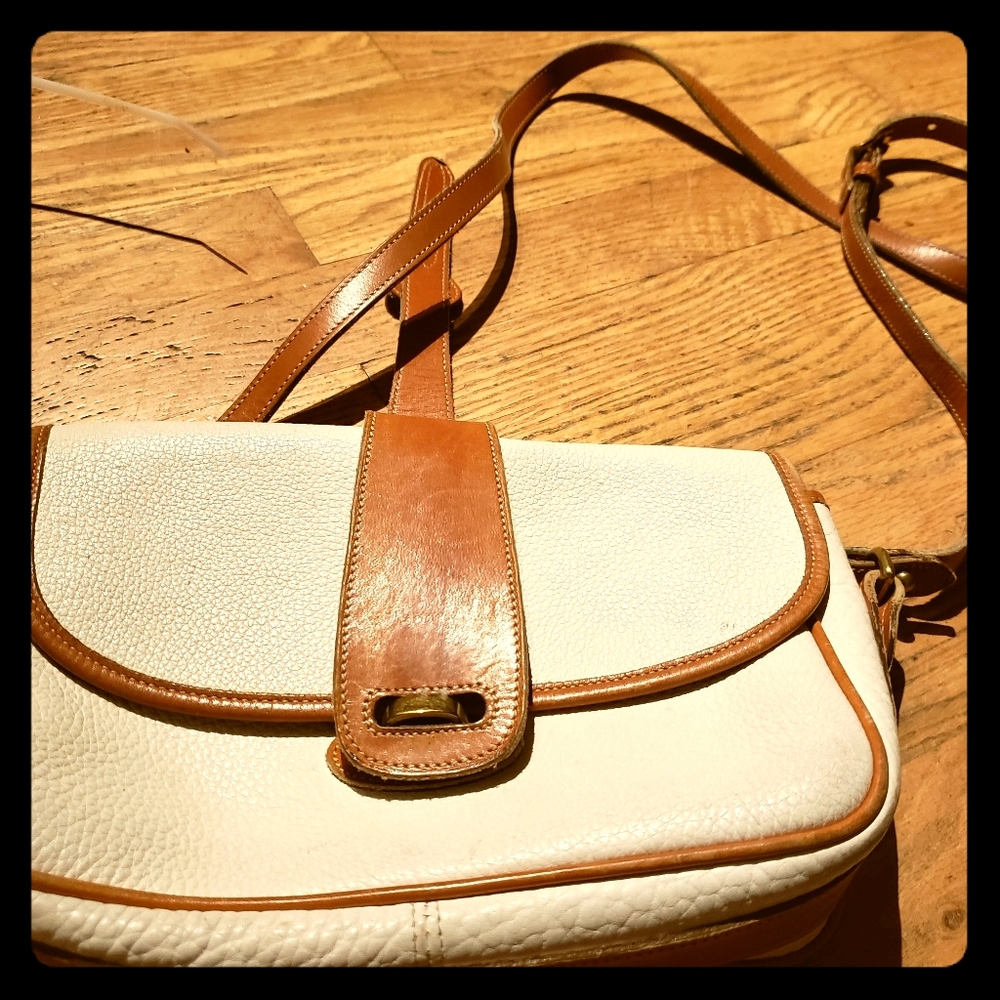 Dooney and burke all weather leather bag